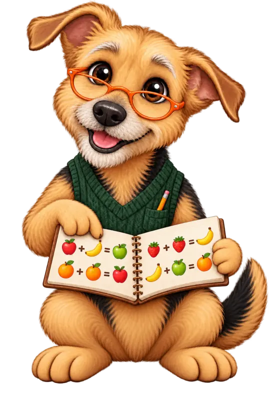 The Wordiloo mascot as a smiling senior