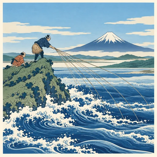 Kajikazawa nella provincia di Kai